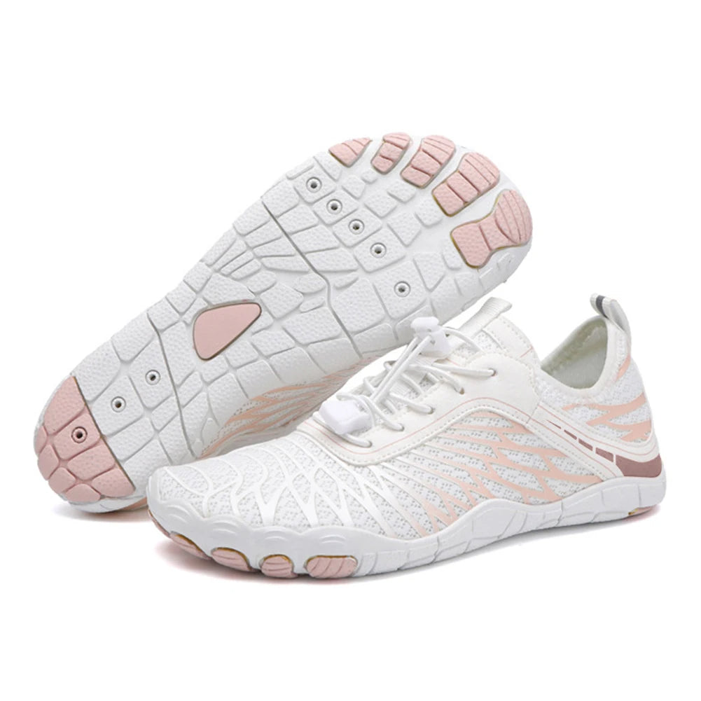 Aqua shoes with a flexible, non-slip sole