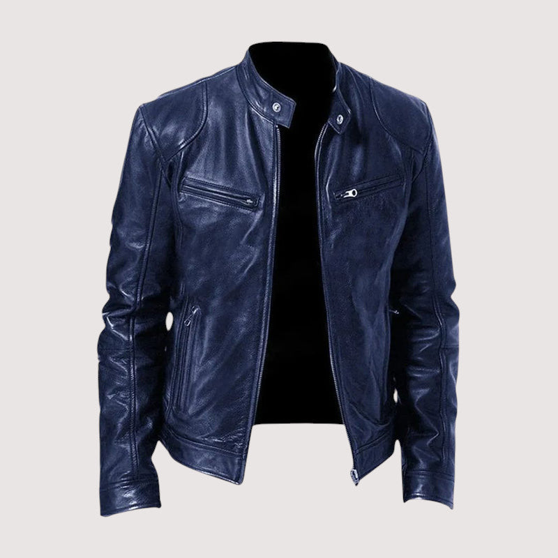 Fitted Panelled Zip-Up Jacket with Pockets