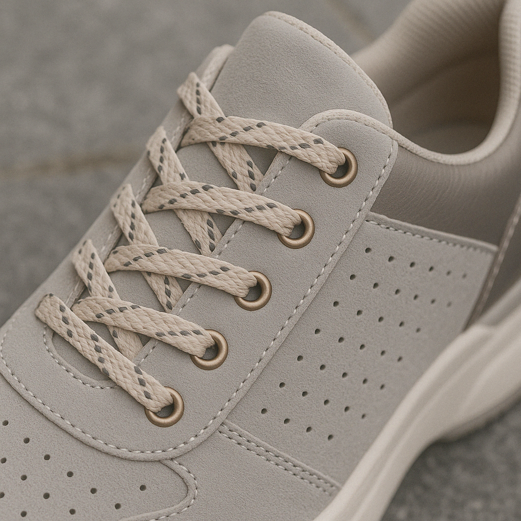 Damskie Ortopedyczne Sneakersy na Koturnie z Zamkiem i Sznurowaniem
