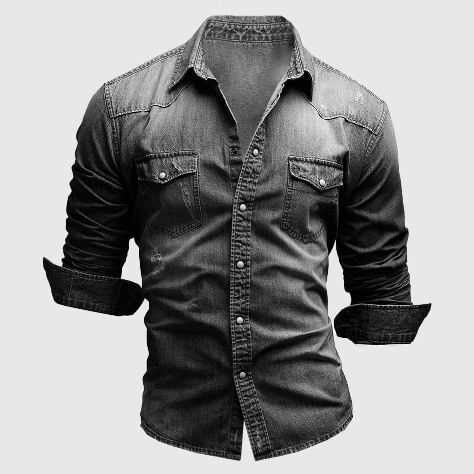 Faded Button-Down Shirt