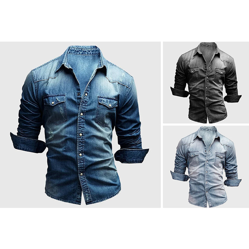 Faded Button-Down Shirt