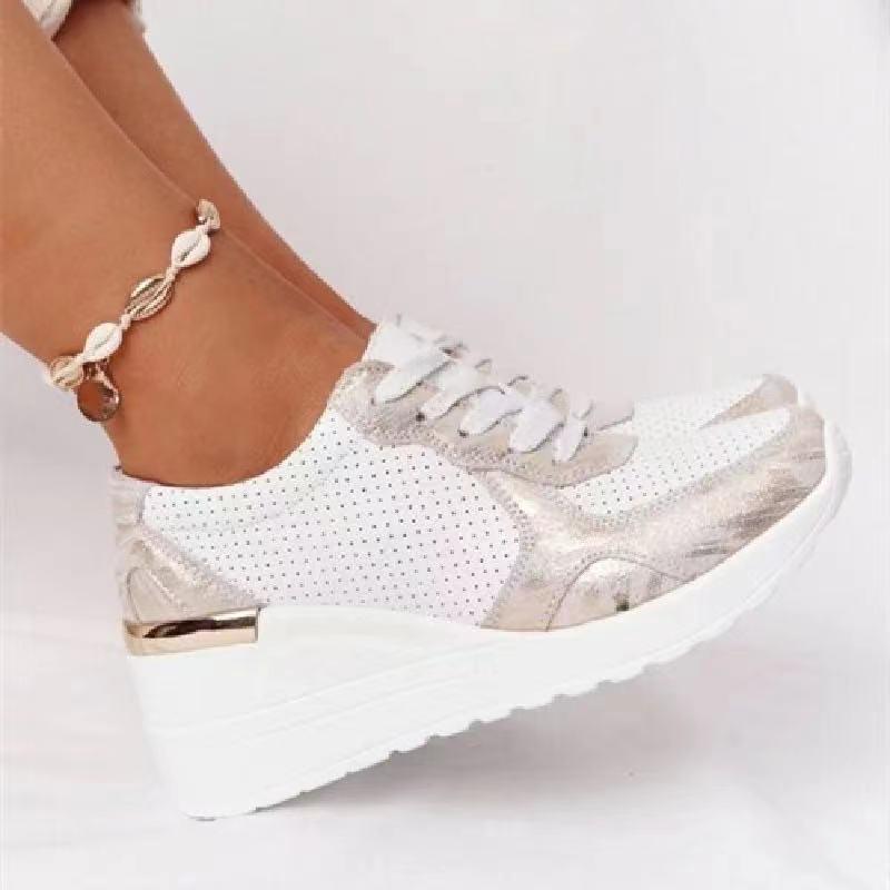 Lace-Up Low-Top Shoes