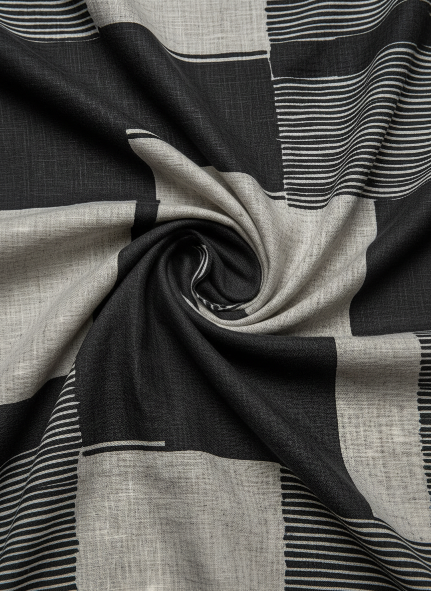 Damski Komplet Dresowy Oversize - Bluzka Patchwork i Spodnie w Paski