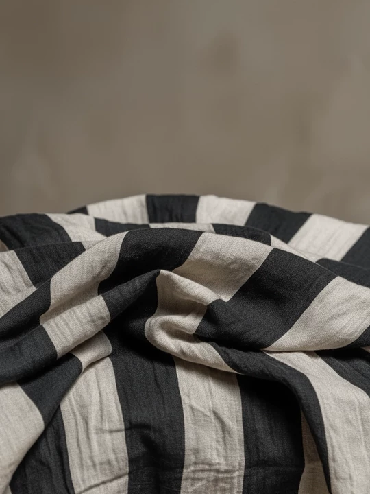 Damski Komplet Dresowy Oversize - Bluzka Patchwork i Spodnie w Paski